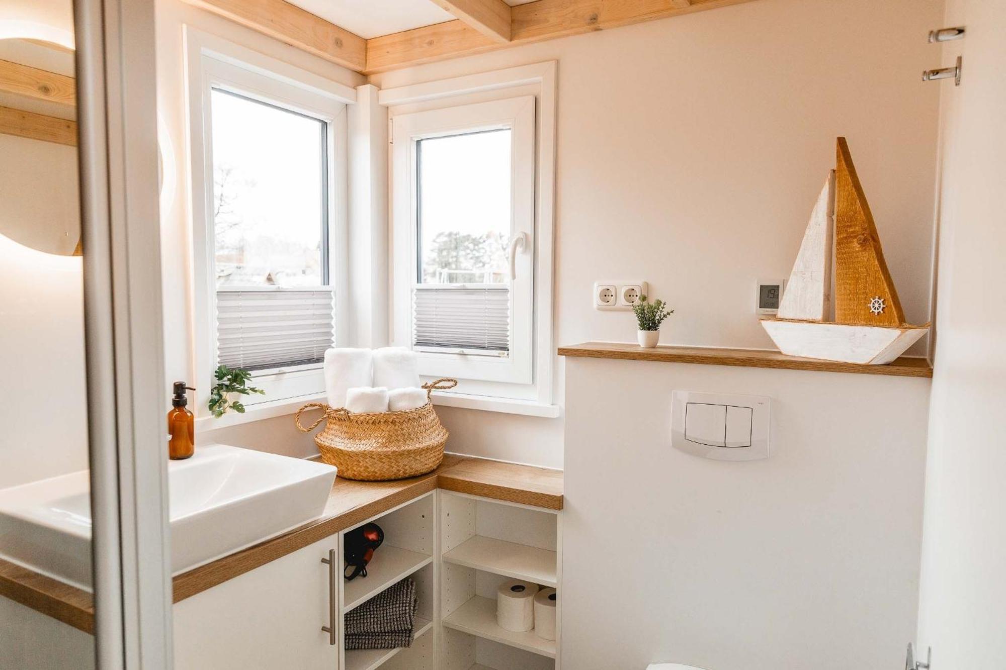 הוילה Grasberg Huxfeld-Hof - Tiny-House Mooritz מראה חיצוני תמונה